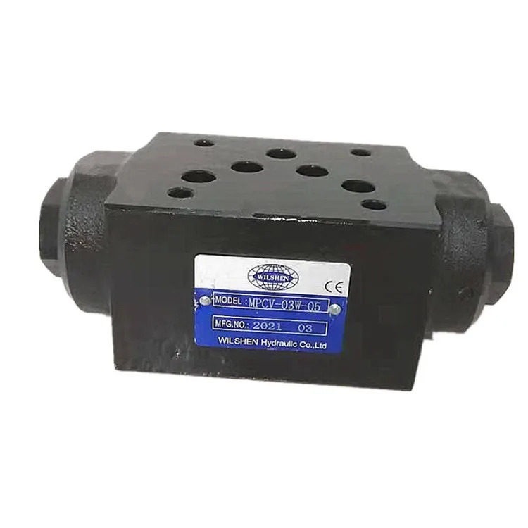 WILSHEN 유압 밸브 MPCV-02W-05 MPCV-02W-50 MPCV-02A-50 MPCV-02B-05/50 MPCV-03W-05 MPCV-03W-50 MPCV-03A-5