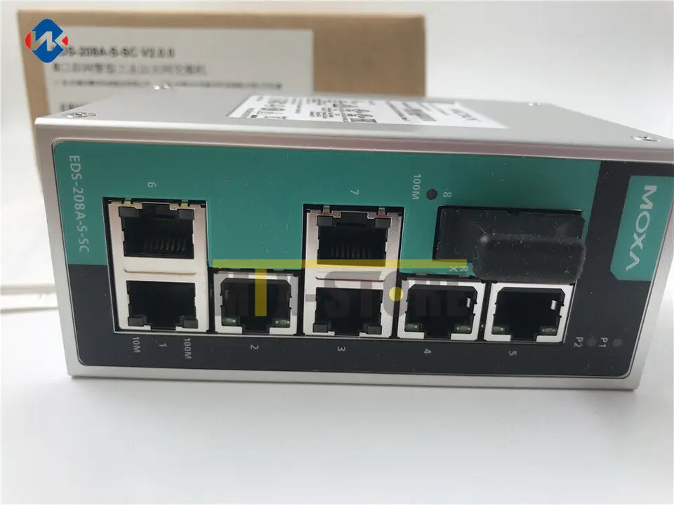 MOXA EDS-208A-S-SC 산업이더넷 스위치신