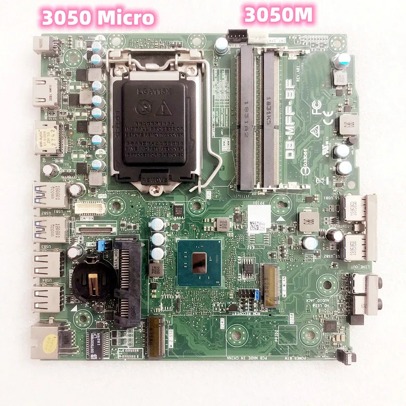 DELL Optiplex 3050 M MFF 마이크로 마더보드 D8-MFF-BF DB-MFF-BF CN-0JP3NX 0JP3NX JP3NX DDR4 리퍼 완료