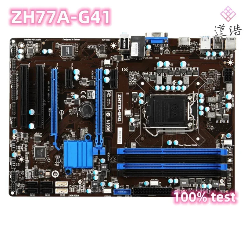 ZH77A-G41 마더보드32GB LGA 1155 DDR3 H77 메인보드 완전 작동 리퍼