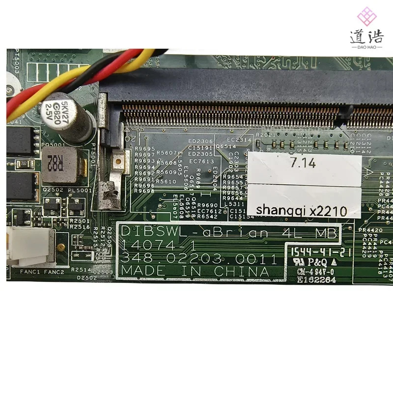 14074-1 Acer XC-704 마더보드DIBSWL-aBrian 4L 348.02203.0011 DDR3L 메인보드 완전 작동 리퍼