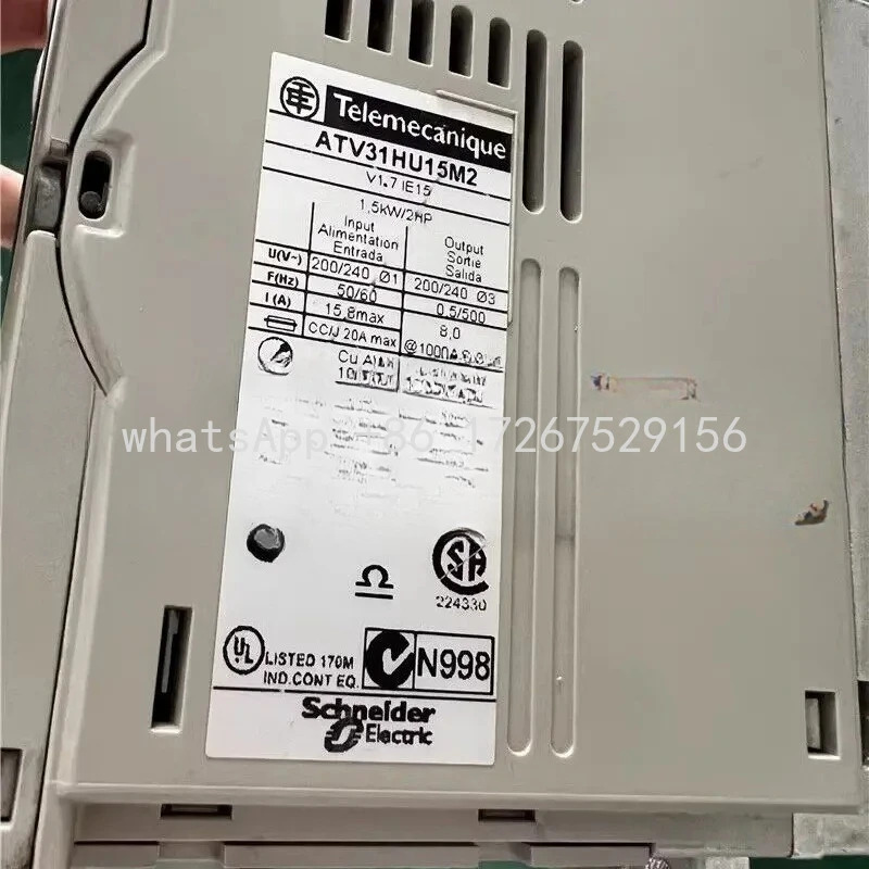 Gebraucht ATV31HU15M2 1.5KW 220V 인버터 CL