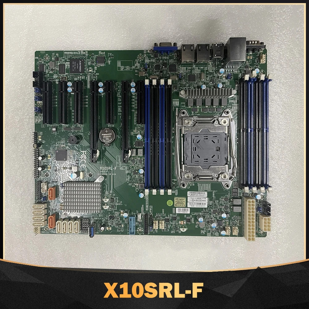 Supermicro X10SRL-F단방향 서버 마더보드 E5-1600/2600 V3/V4 군 LGA2011 DDR4 ECC