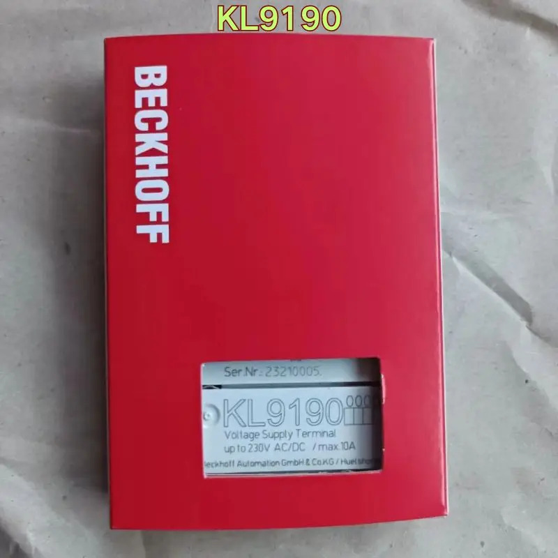 Beckhoff 모듈 KL9190 신
