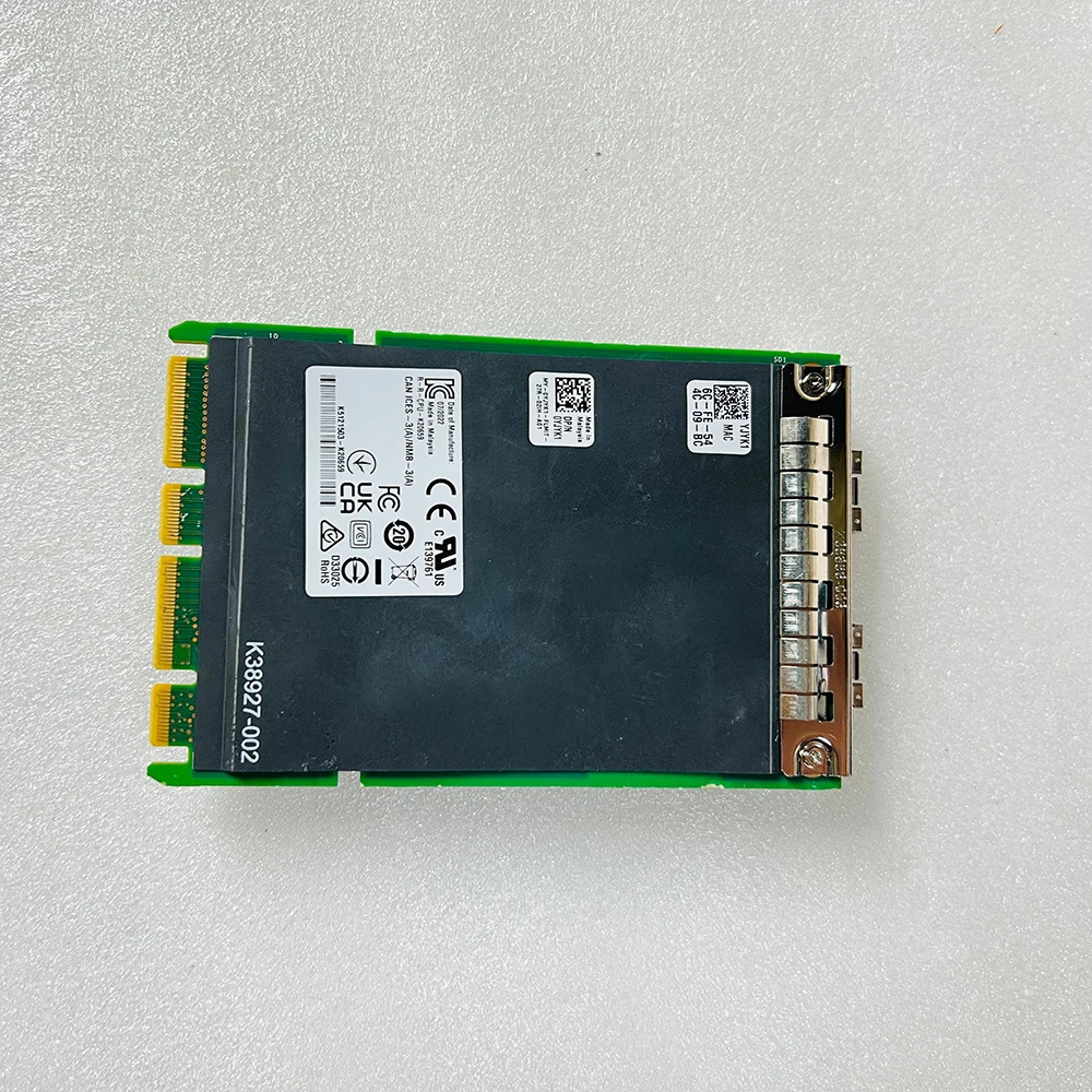 10G 듀얼 광섬유 네트워크 카드 0YJYK1 OCP 3.0 X710-DA2용