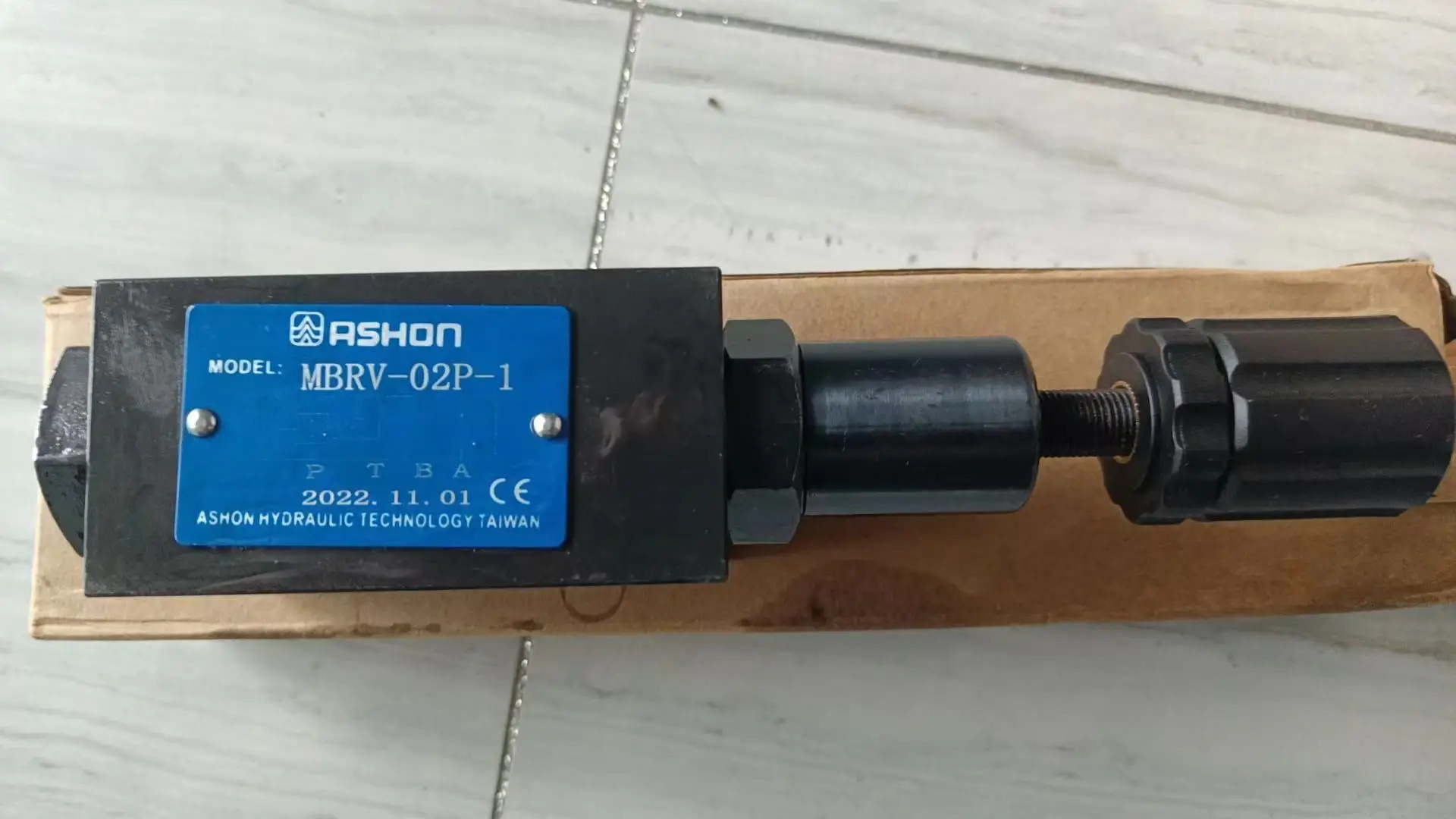 ASHON 유압 밸브 오버레이 릴리프 MBRV-02P-1 MBRV-02P-2 MBRV-02P-3 MBRV-02A-1 2/3 MBRV-02B-1
