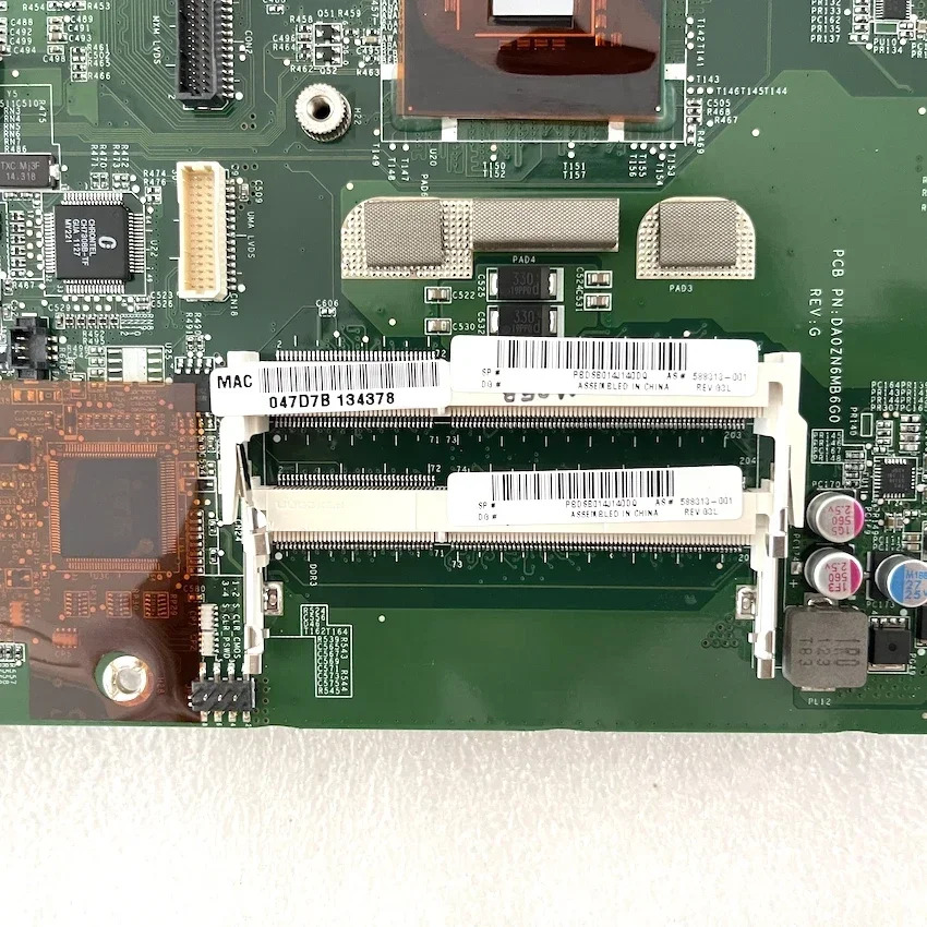 588313 -001 hp호환 200 200-5038CN 마더보드 DA0ZN6MB6G0 DDR3 메인보드완전 작동 리퍼