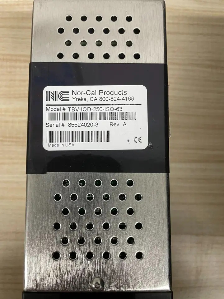 NC Nor-Cal TBV-IQD-250-ISO-63 밸브