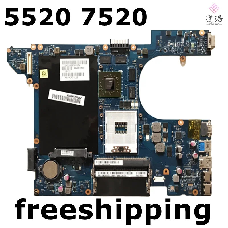 Dell piron 5520 7520 노트북 마더보드LA-8241P 2GB 메인보드 완전 작동 리퍼