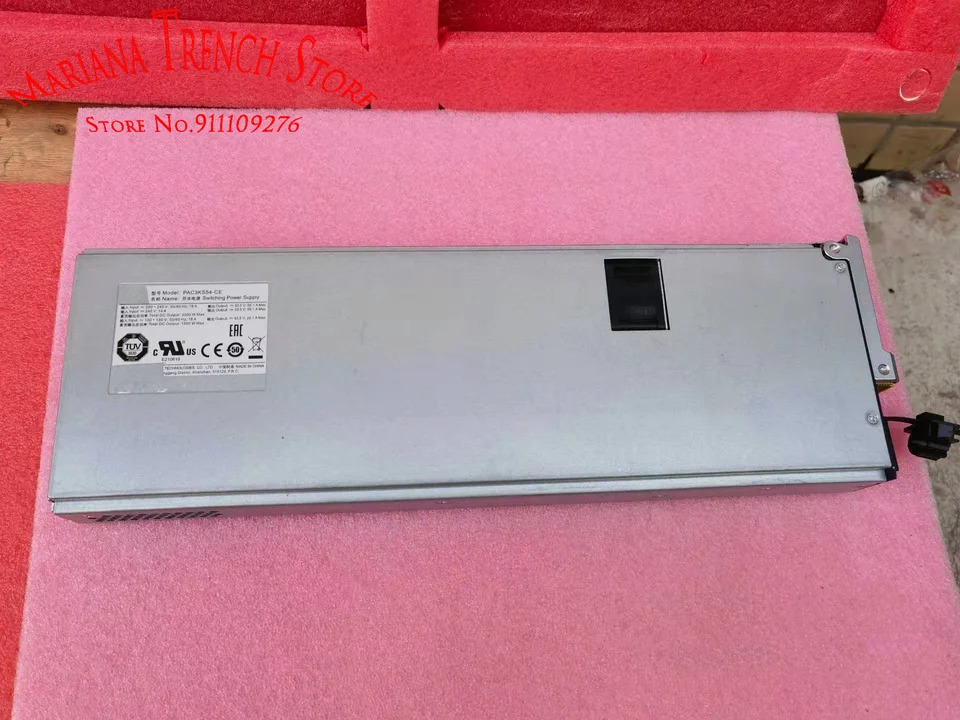 화웨이호환 S7700 S12700 S9300X 시리즈 스위치PAC3KS54-CE 3000W AC 전원 모듈 검정색