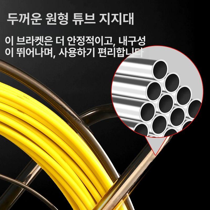 전선관 배선 광케이블 무선 포설기 배터리 인출선 스레딩 기계 리드선 통신선 - 상세 이미지 2