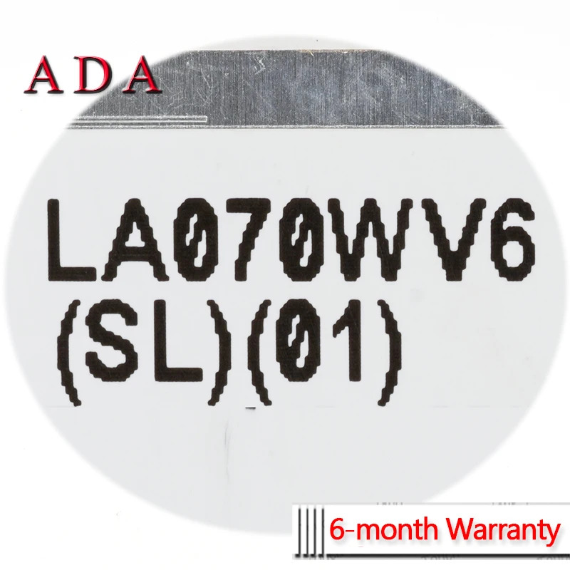 LA070WV6-SL01 LCD 디스플레이 패널 LA070WV6SL01