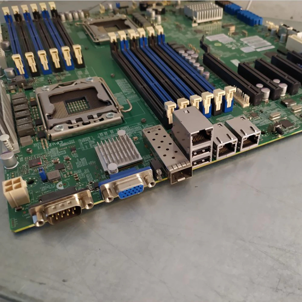 Supermicro 마더보드X9DB3-TPF LGA 1356 DDR3 SATA3 PCI-E 3.0 IPMI 2.0 Xeon 프로세서 E5-2400 v2