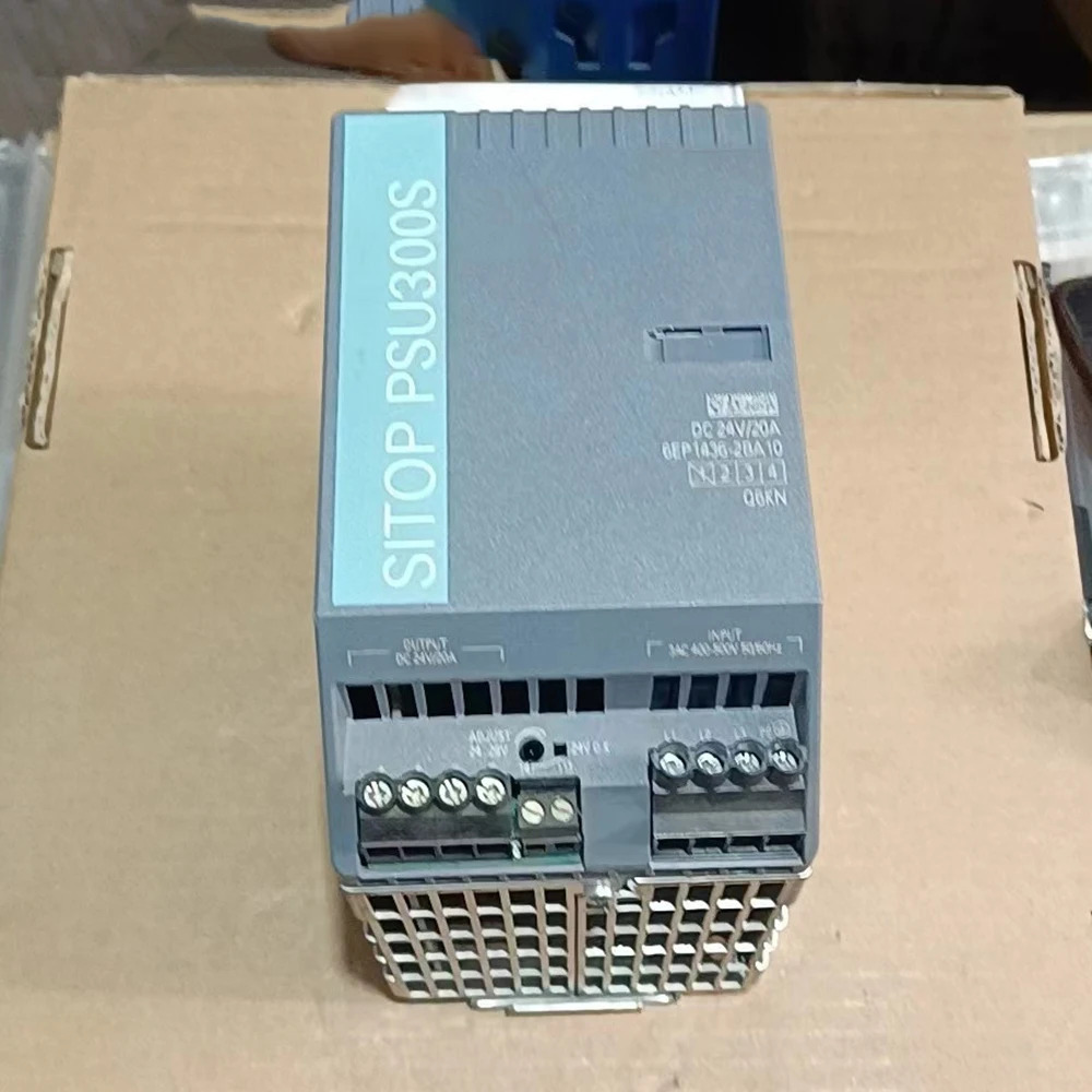 SIEMENS SITOP PSU300S 206EP1436-2BA10 안정화 전원공급장치 입력 400-500V 3 AC 출력 24V DC/20A