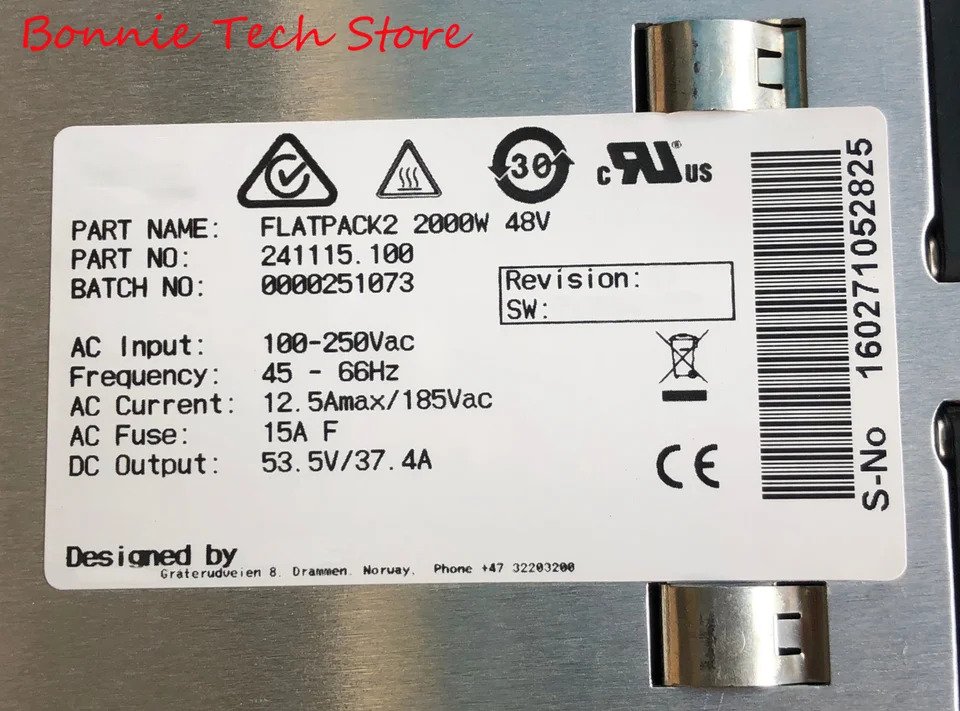 ELTEK 정류기FLATPACK2 2000W 48V 241115.100 53.5V 37.4A