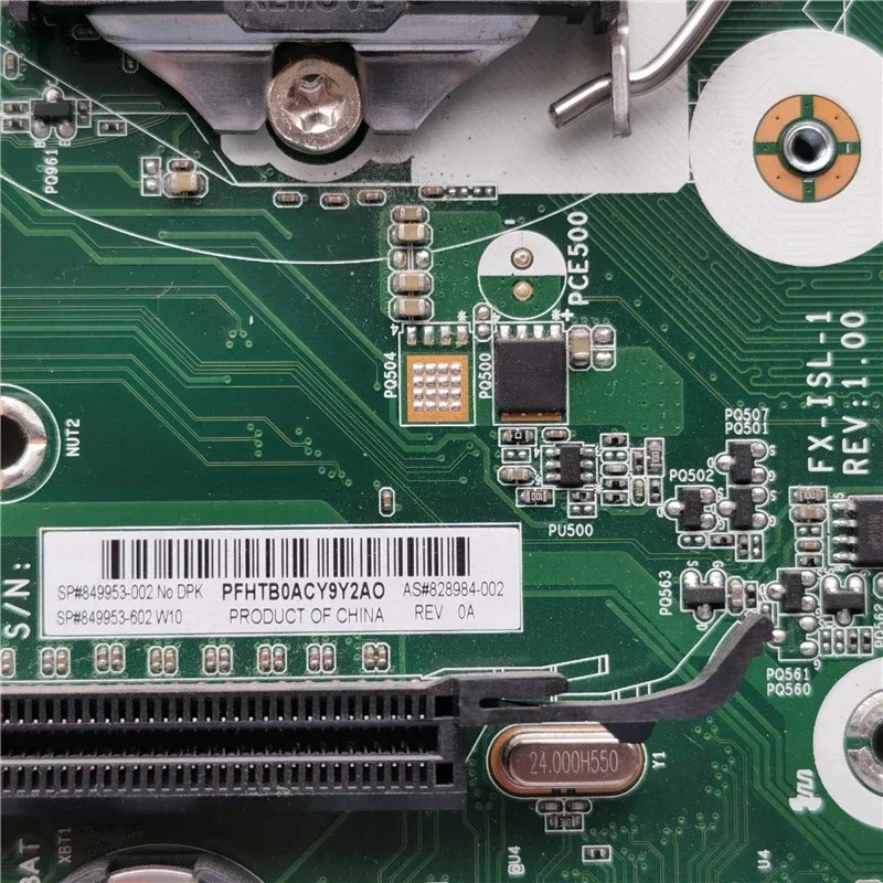 hp호환 280 G2 MT 마더보드 LGA 1151 DDR4 H170828984 -002 849953 메인보드 작동