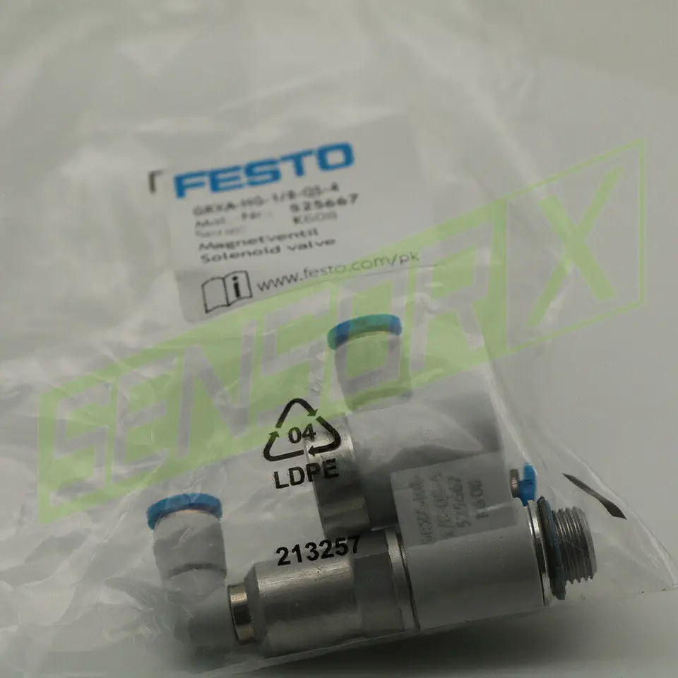신 Festo GRXA-HG-1 4-QS-8 단방향 스로틀