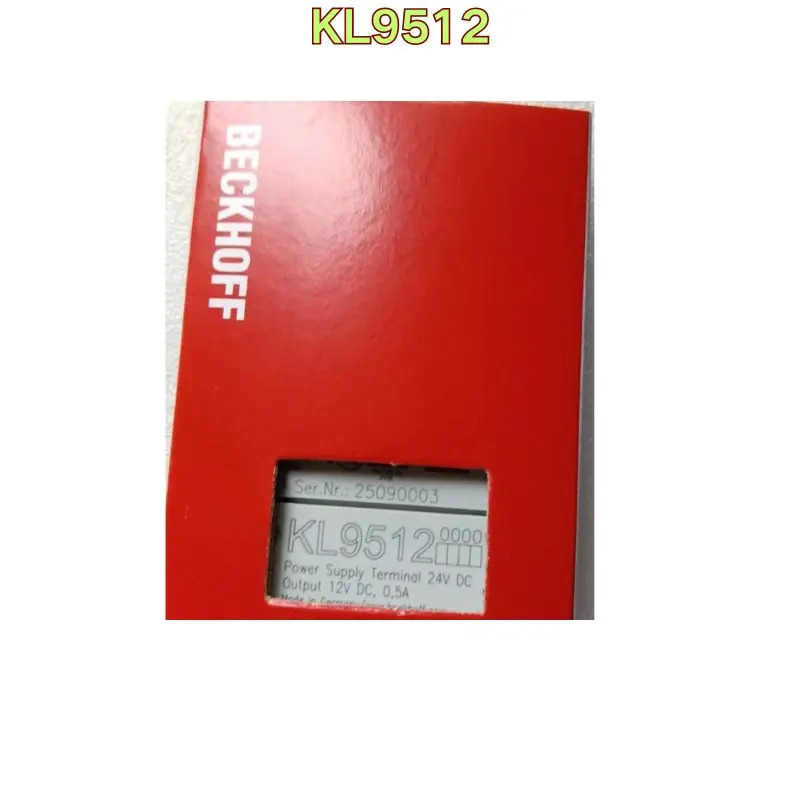 Beckhoff 모듈 KL9512 신