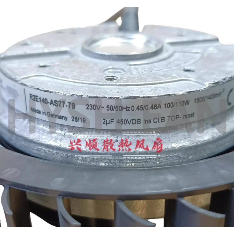 R2E140-AS77-79 오리지널 냉각팬 230V 100 W 110W