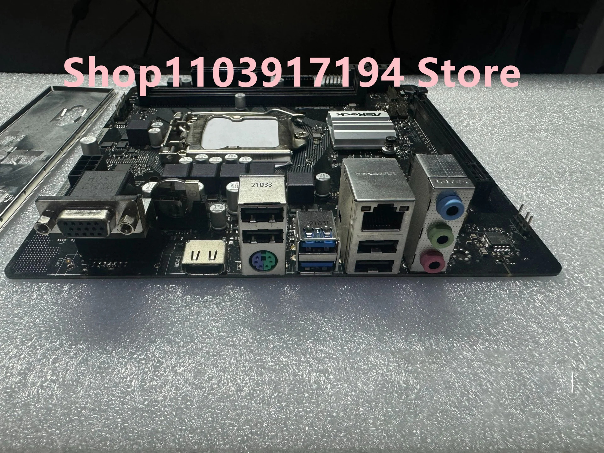ASRock호환 H470M-HVS 마더보드지지대 19 19cm세대 CPU DDR4 메모리 HDMI VGA 인터페이스