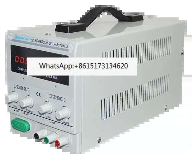 LW-3010KDS 조정 가능디지털 디스플레이 DC 전원공급장치 6405kds 스위칭 30V 10A