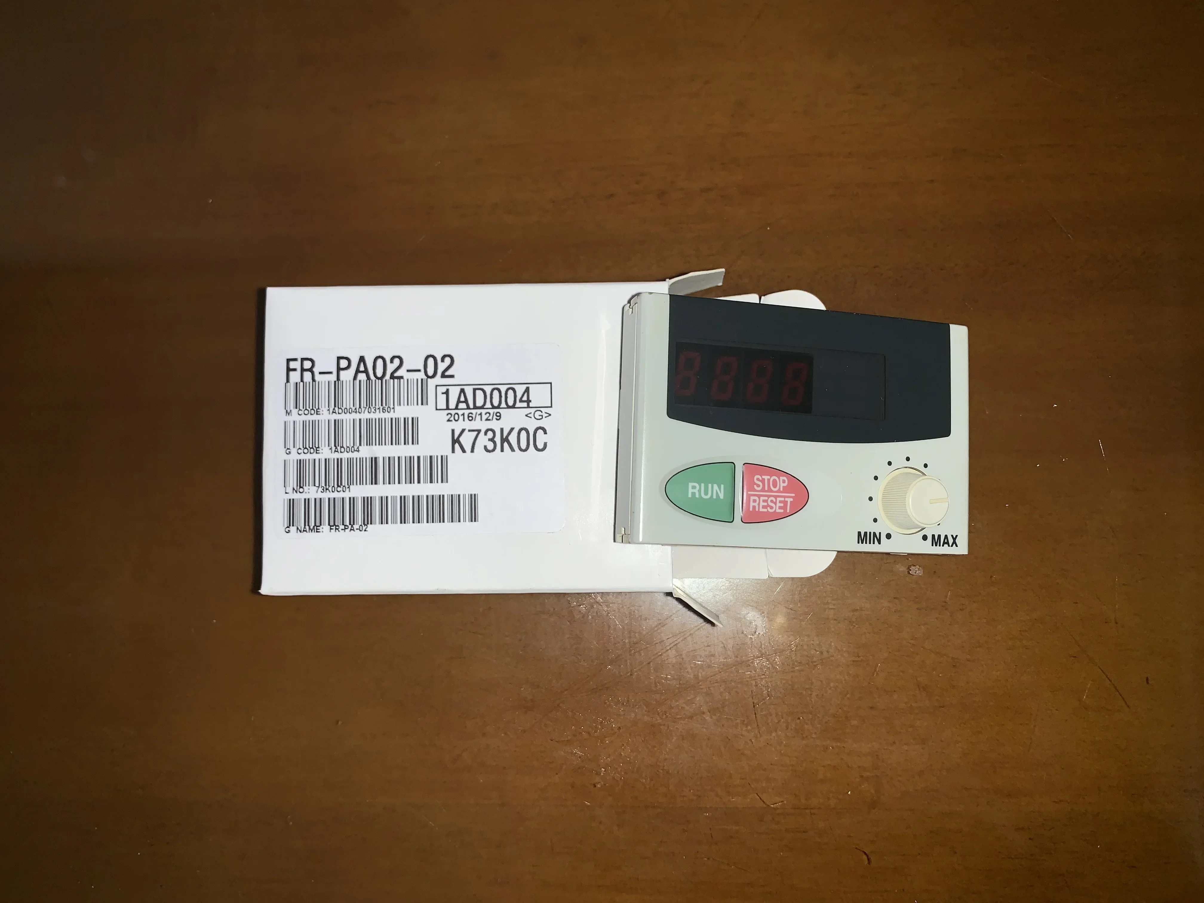 1 오리지널 인버터 E500 시리즈 E540 E520 조작 패널 FR-PA02-02
