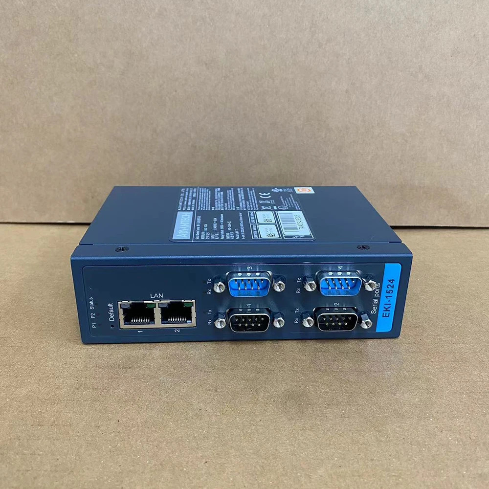 어드밴텍 오리지널 EKI-1524-CE 4포트 RS-232/422/485 직렬 포트 장치 네트워킹 서버용