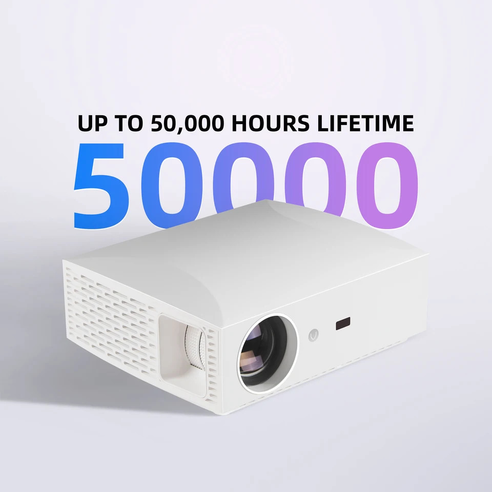 프로젝터 4K VIVIBRIGHT F30 미러링 무선 지원 200 디스플레이 TV 비디오 엔터테인먼트