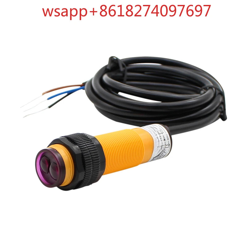 확산 반사 센서 감지 광전스위치 E3F-DS30C4 C2 P1 P2 3 선 NPN 정상 개방 24V