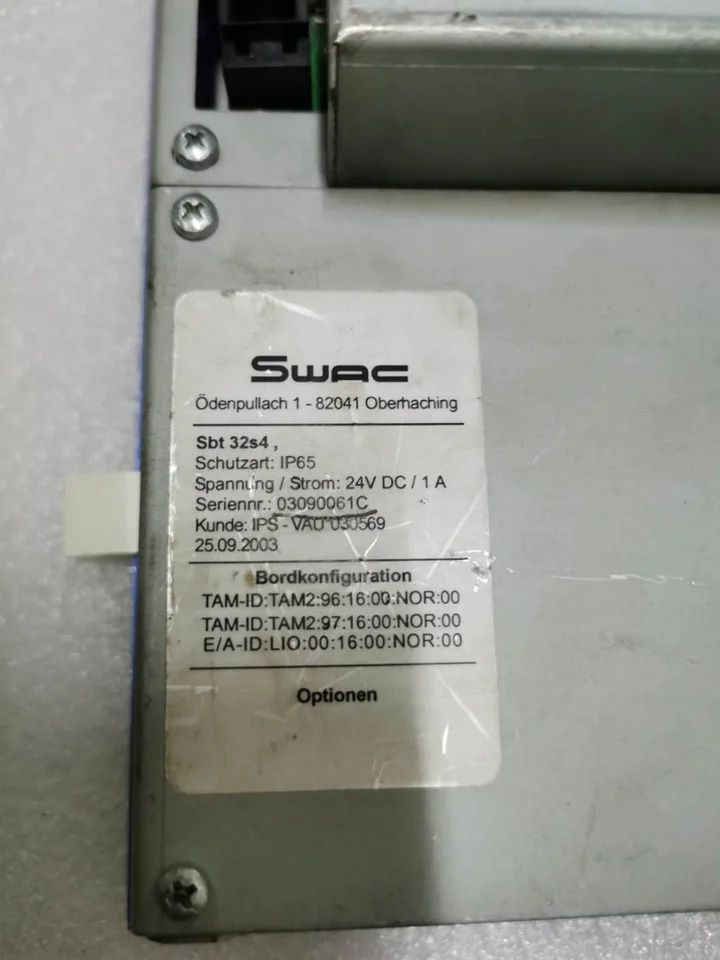 SWAC 오리지널 포장 컨트롤패널 Sdt32 Sdt 32s4