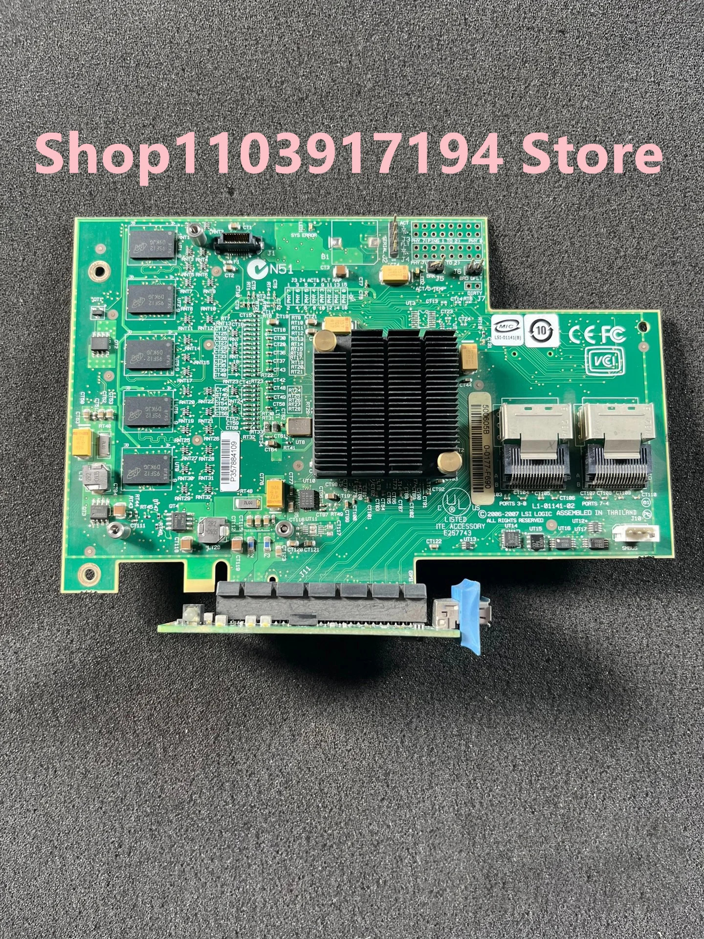 IBM MR10i SAS Zhanleka 43W4297 43W4342 LSI MR SAS8708E 용