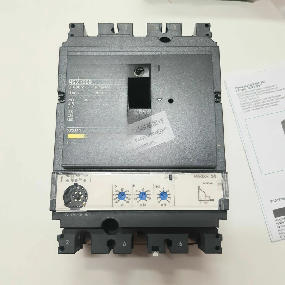NSX 몰딩 케이스 회로차단기 NSX100B MIC2.2A 3P3D