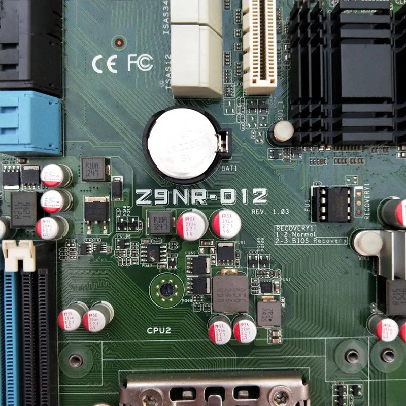 ASUS호환 Z9NR-D12/CHN LGA1356 통합 네트워크 카드 4개서버 마더보드