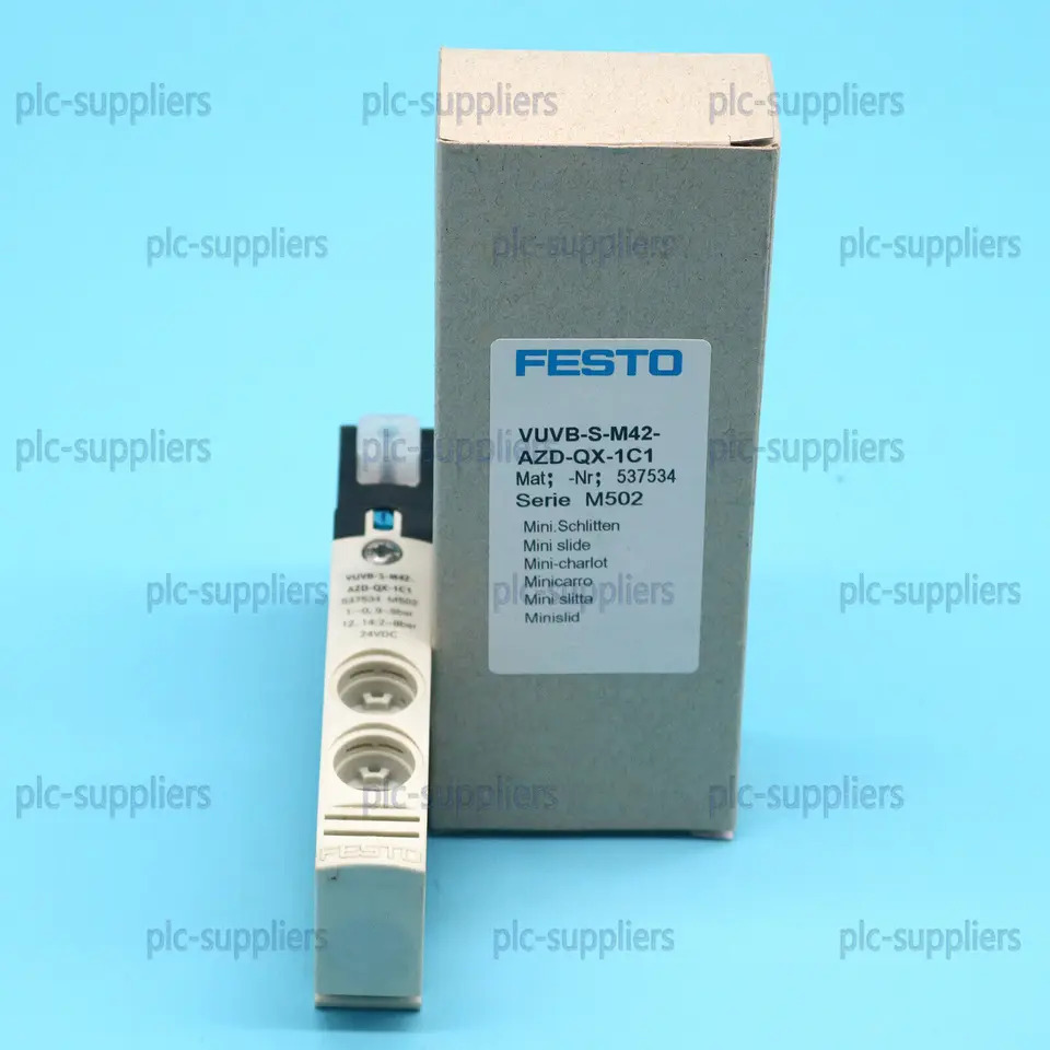 페스토 솔레노이드 밸브 VUVB-S-M42-AZD-QX-1C1 537534 포장 신