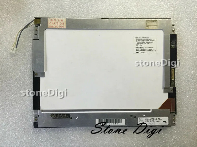 산업장비오리지널 NL6448AC33-18A TFT LCD 디스플레이 스크린 패널 A 등급 10.4 인치