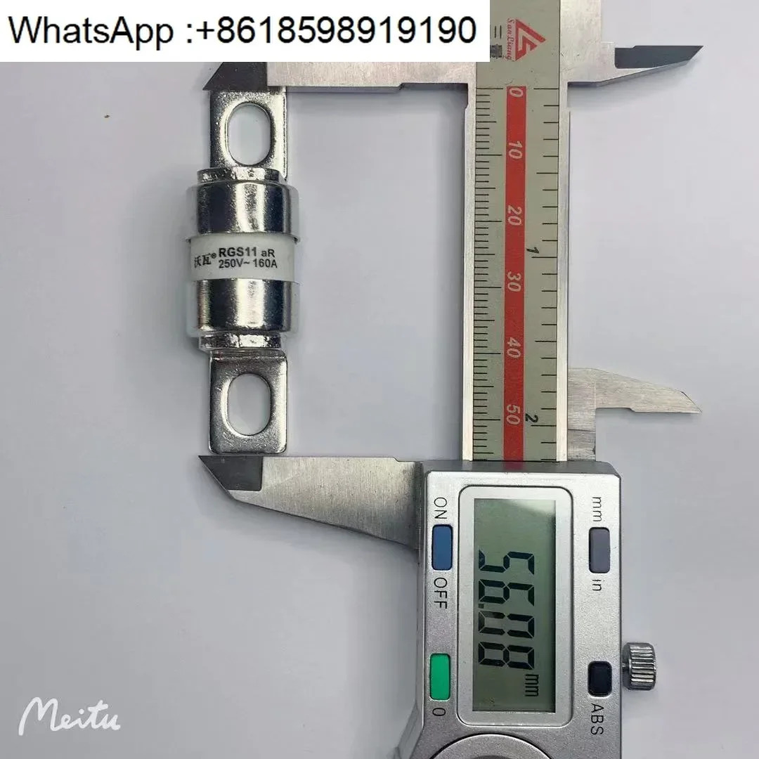 10PCS Wowa 고속 퓨즈 RGS11 CR2L 실버 퓨즈- 50A 80A 100A 125A 160A