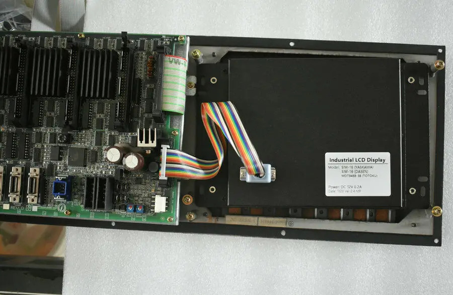 TOTOKU SIM-16 MDT948B-3B YASKAWA DASEN CRT 모니터LCD 화면 9 인치