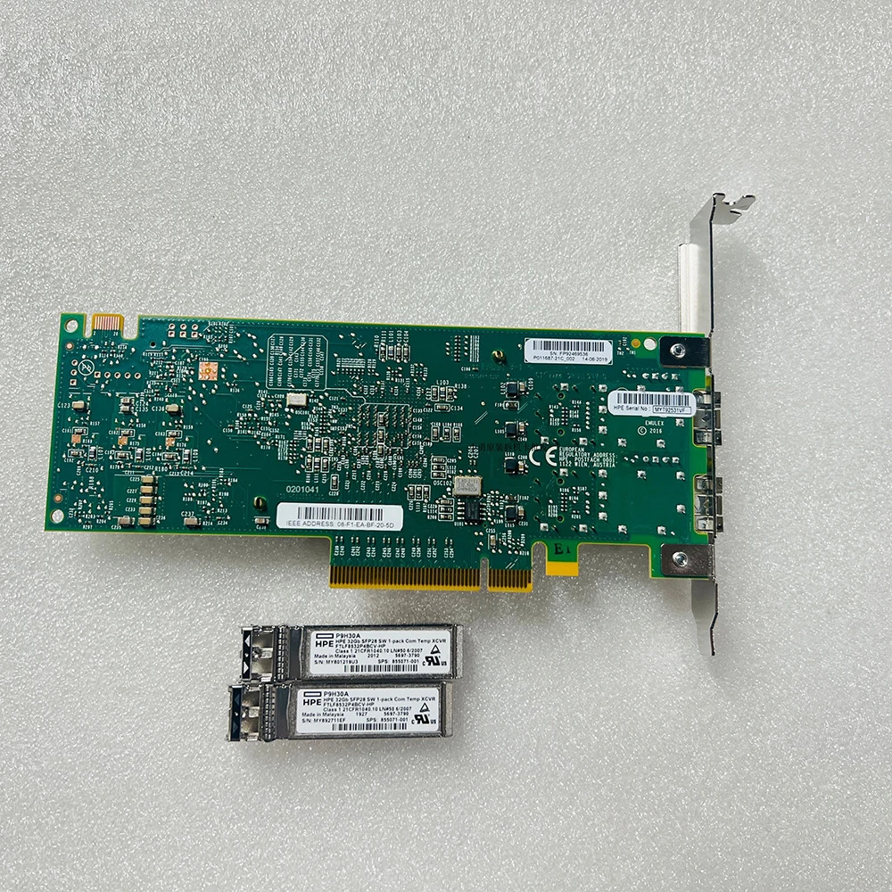 H-P-E SN1600E 32G Q0L12-6301 HBA 광섬유 카드870000 -001 LPE32002-M2