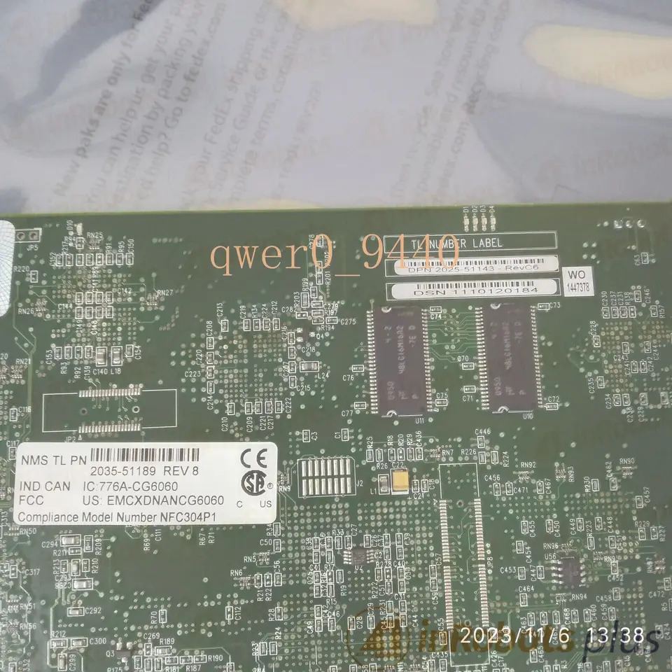 NMS 2035 51189 음성 카드 CG6060 776A-CG6060