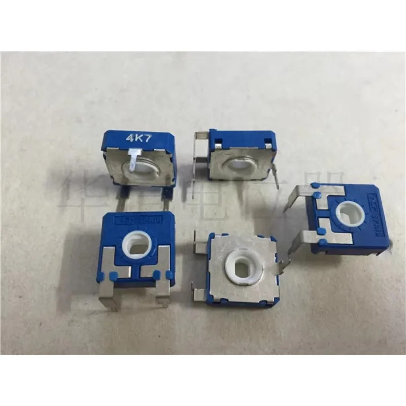 10Pcs 수직 가변 전위차계 CA14NV17.5 4K7 10K 220KH 구멍 M