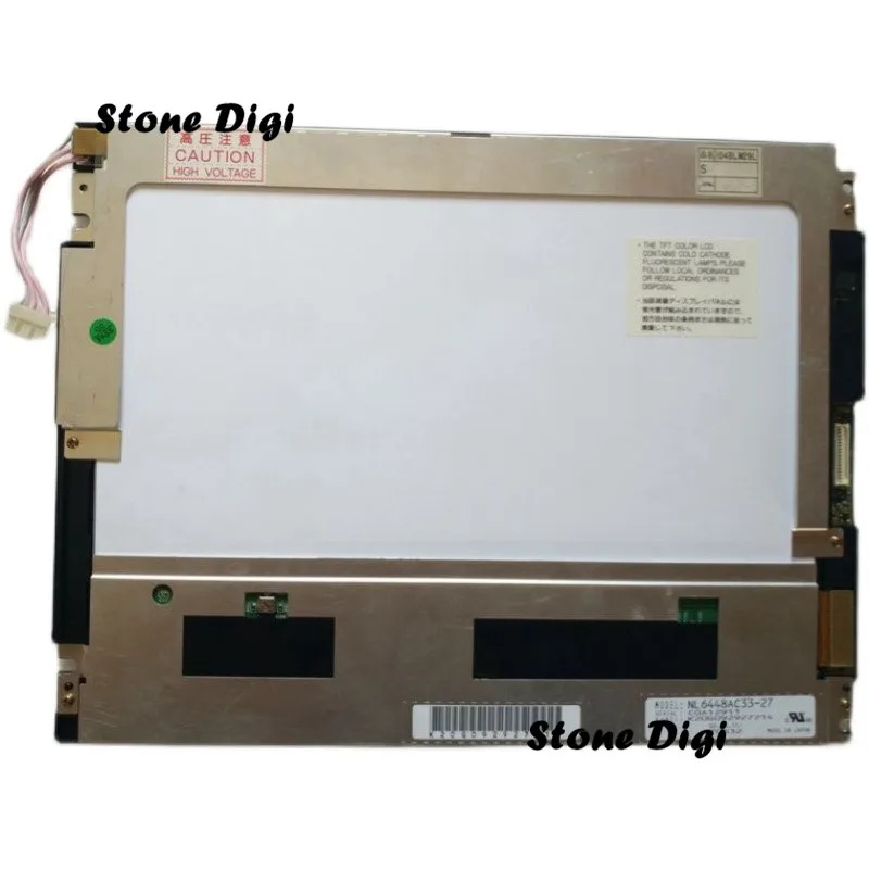 등급 A NL6448AC33-27 NL6448AC33-27G 10.4 인치 LCD 디스플레이 스크린 패널 640x480