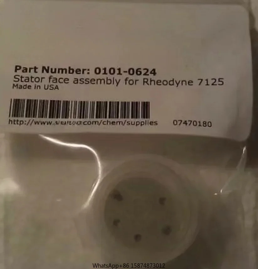Rheodyne 7125 Agilent 0101 0624 고정페이스 어셈블리 신