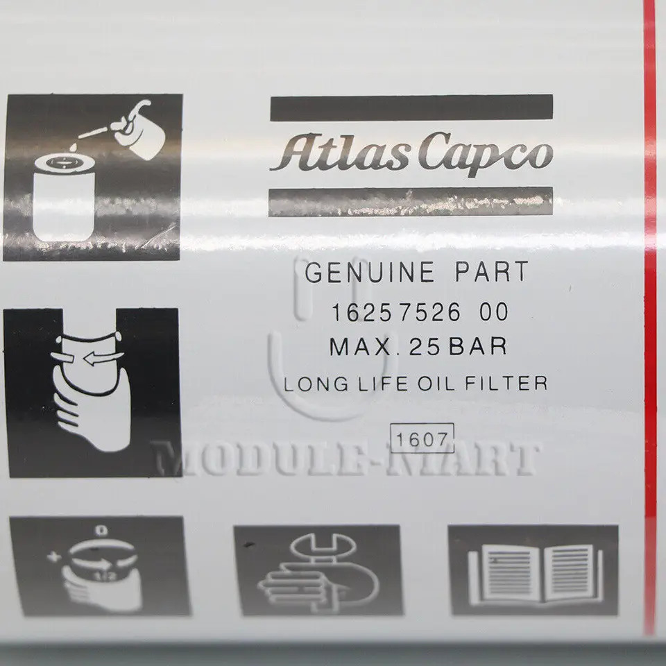Atlas Copco 1625752600/2903752600 스크류 에어 압축기 오일 필터신