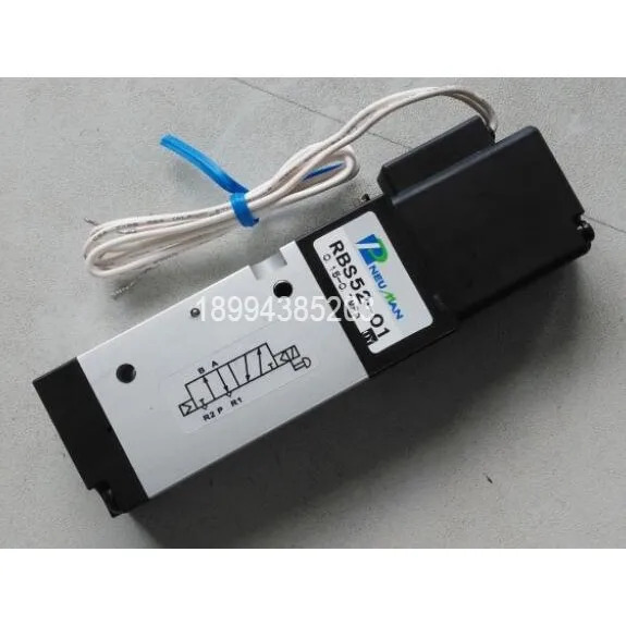PNEUMAN 공압 솔레노이드 밸브 RBS52-02 RBD52-02 DC24V V281-02-L AC220V V221-02-L DC12V