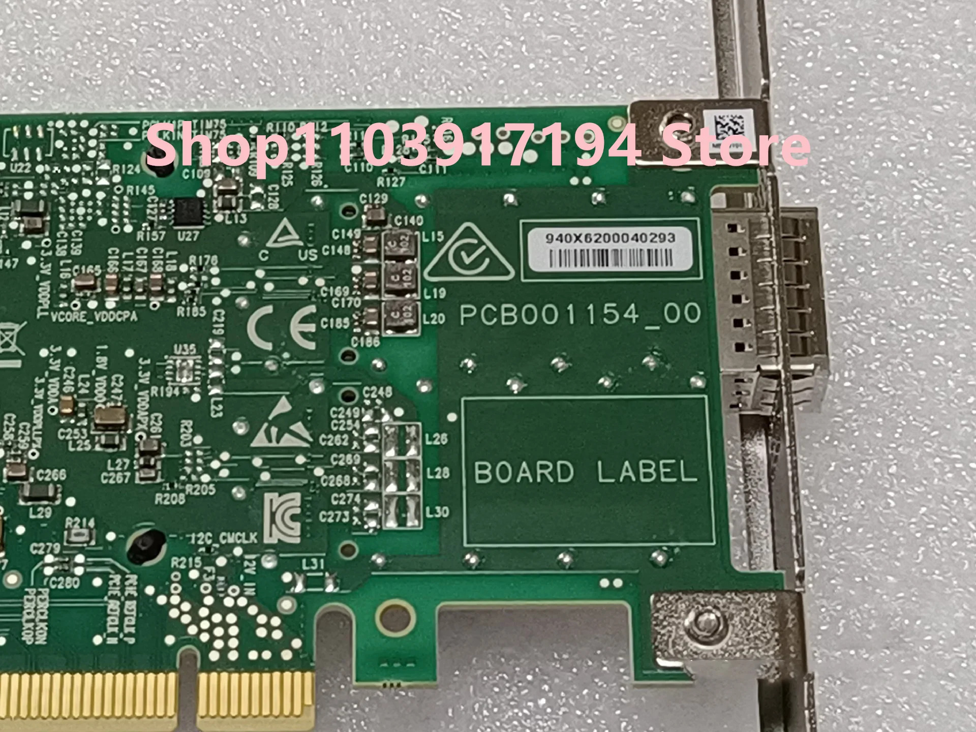 네트워크 적응형 Mellanox CX453A FRU 01KR621 940X6200040293