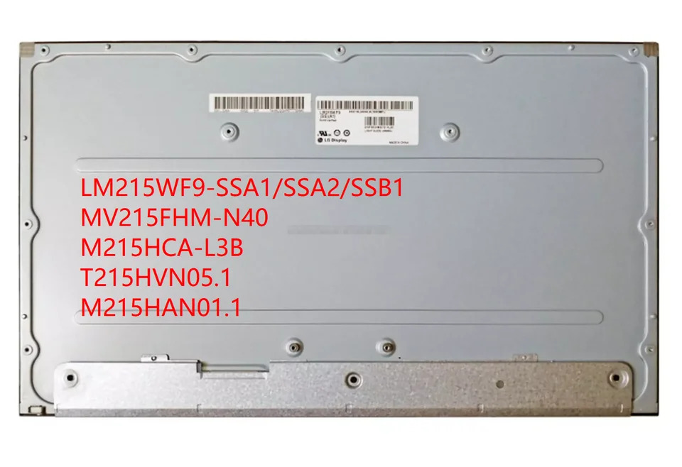LM215WF9-SSA1 LM215WF9-SSA2 LM215WF9-SSB1 LCD 스크린 매트릭스 리퍼 완료 오리 21.5 인치 MV215FHM-N40 M215HCA-L3B T2