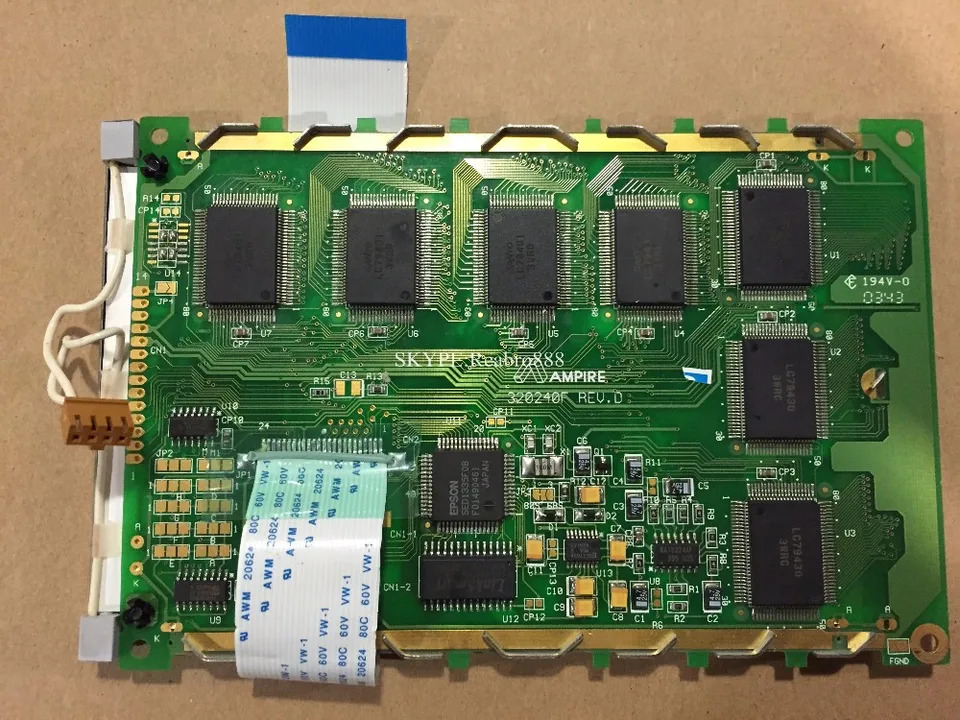 AG320240F 320240F rev. E rev.d rev.c 케이블 교체 LCD 모듈 14핀 24핀