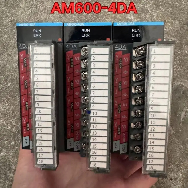 리퍼 PLC 모듈 AM600-4DA 기능 정상