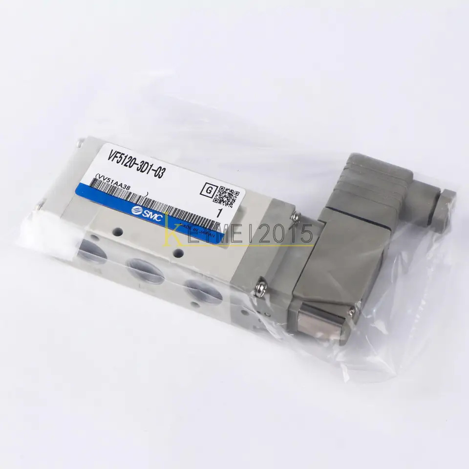 SMC 5/2 공압 솔레노이드 밸브 VF5120-3D1-03 VF51203D103 VF5000 시리즈