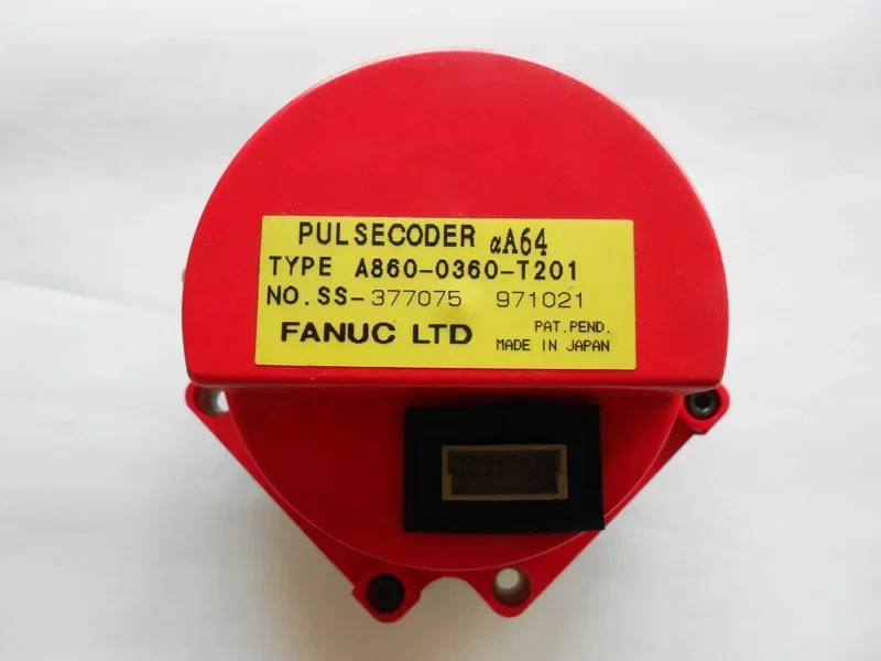 A860-0360-T201 FANUC 서보 엔코더 펄스코더 CNC 모터용으로 리퍼 완료 정상 작동